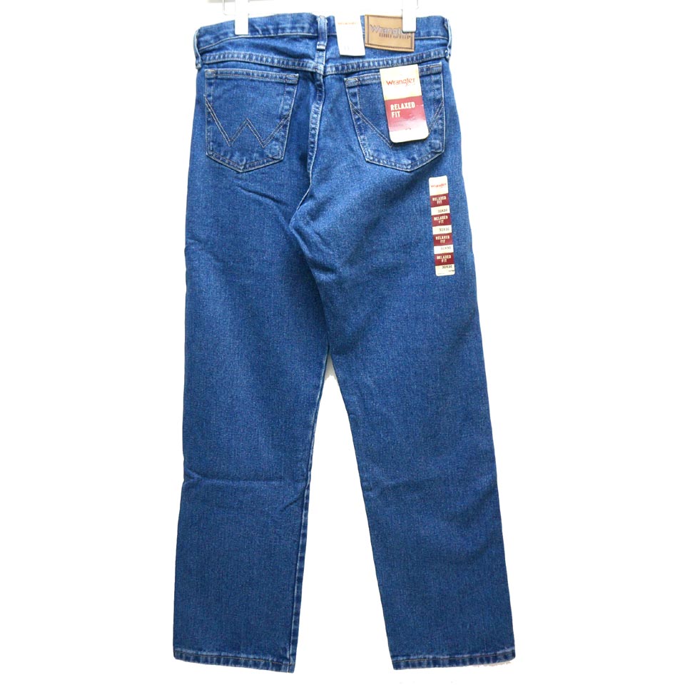 ラングラー WRANGLER デニム ジーンズ US企画 RELAX FIT JEANS 日本未発売 リラックスフィット ルーズフィット バギーデニム  BAGGY DENIM ミディアムインディゴ