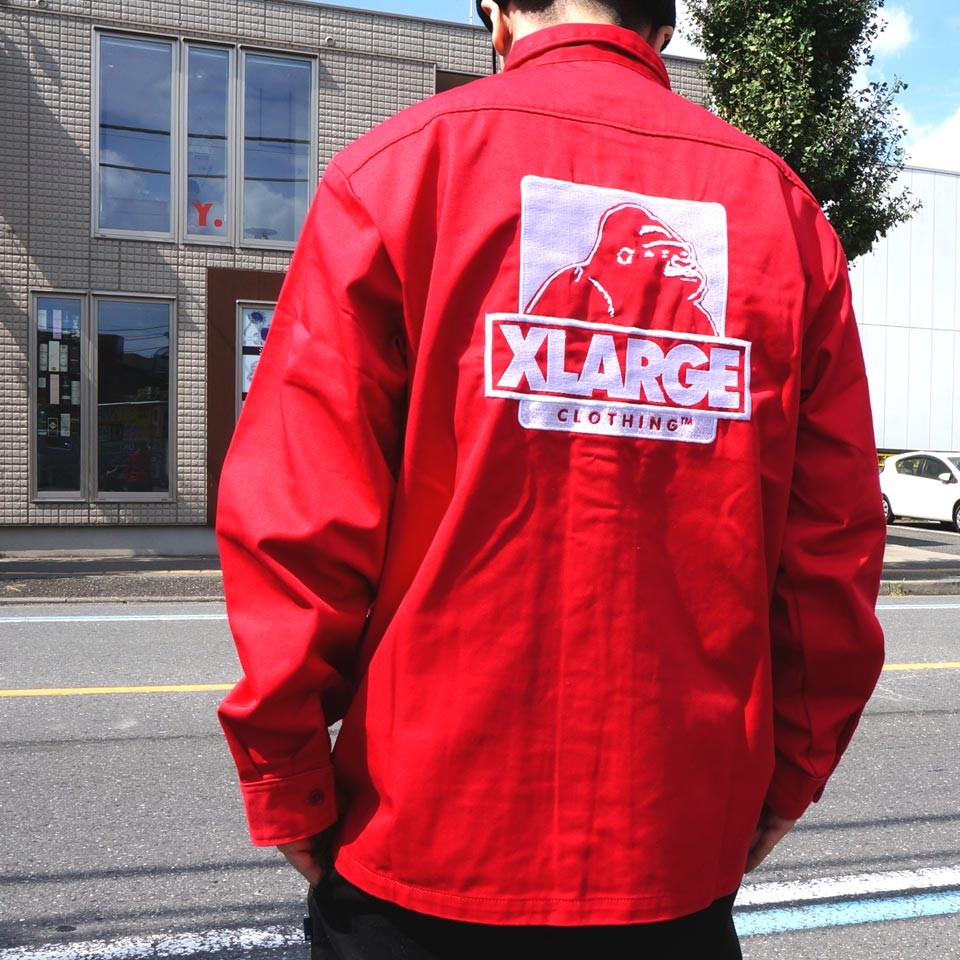 XLARGE（エクストラ ラージ） ワークシャツ L/S OG WORK SHIRT 長袖