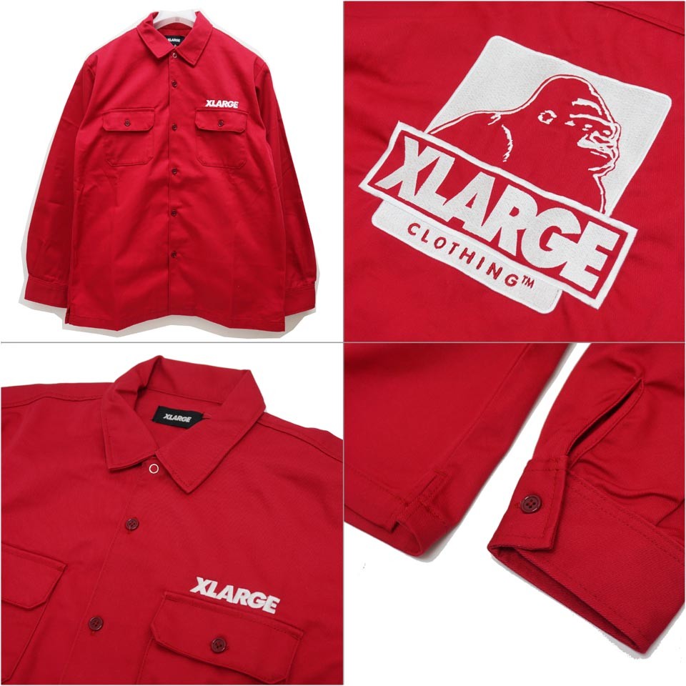 x large ワークシャツ xlarge1921fus05.jpg