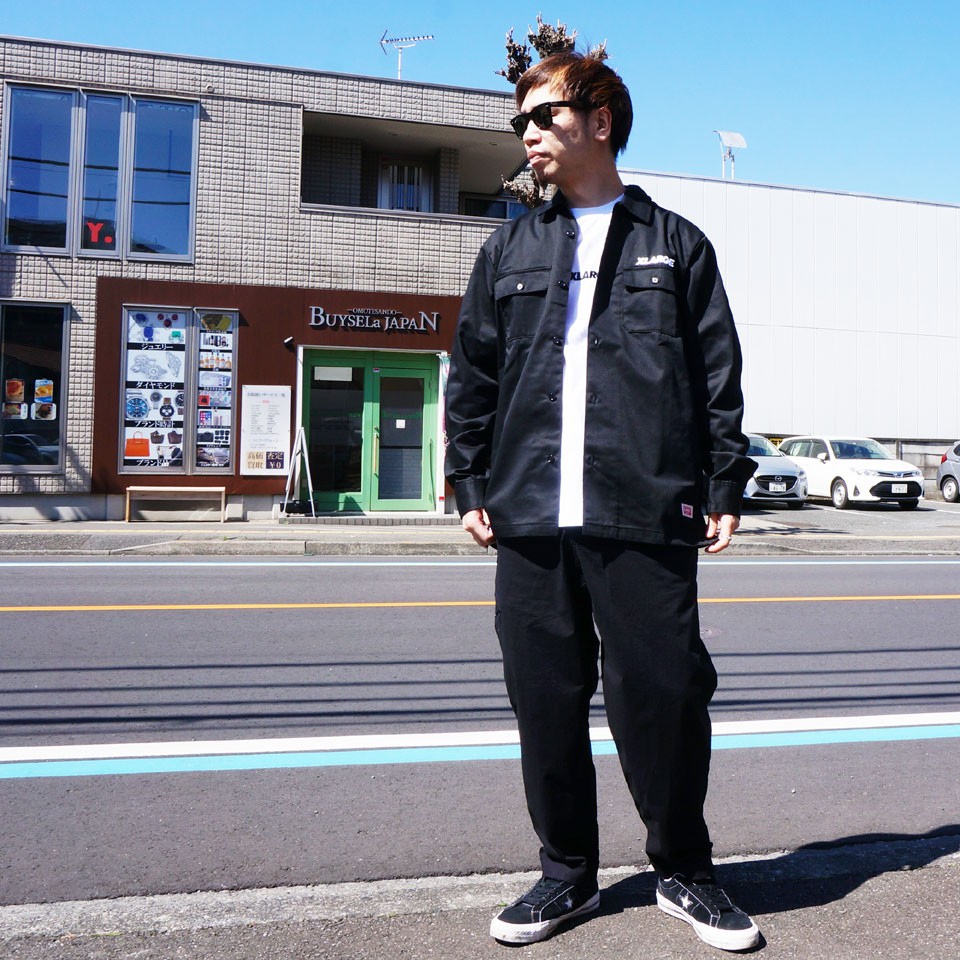 エクストララージ XLARGE ワークシャツ 長袖 L/S OG WORK SHIRT シャツ