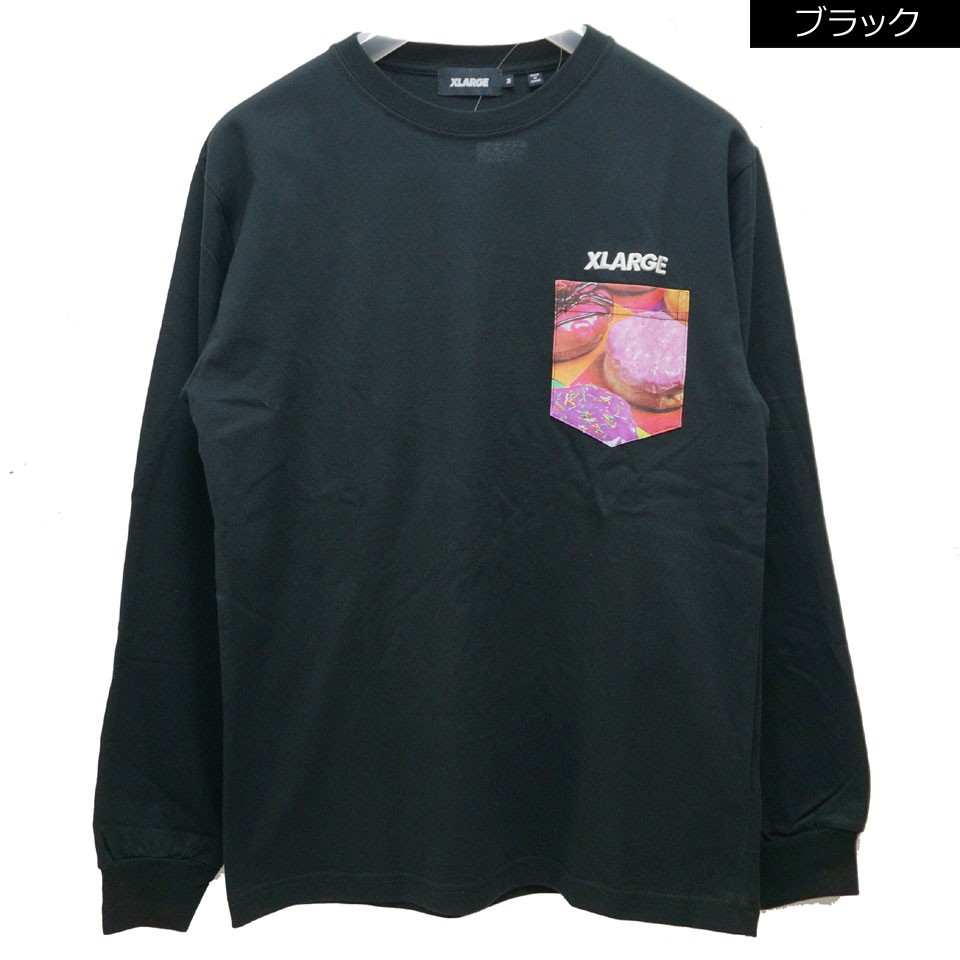 XLARGE（エクストラ ラージ） 全4色 ロンT Tシャツ GRUB SLANTED OG