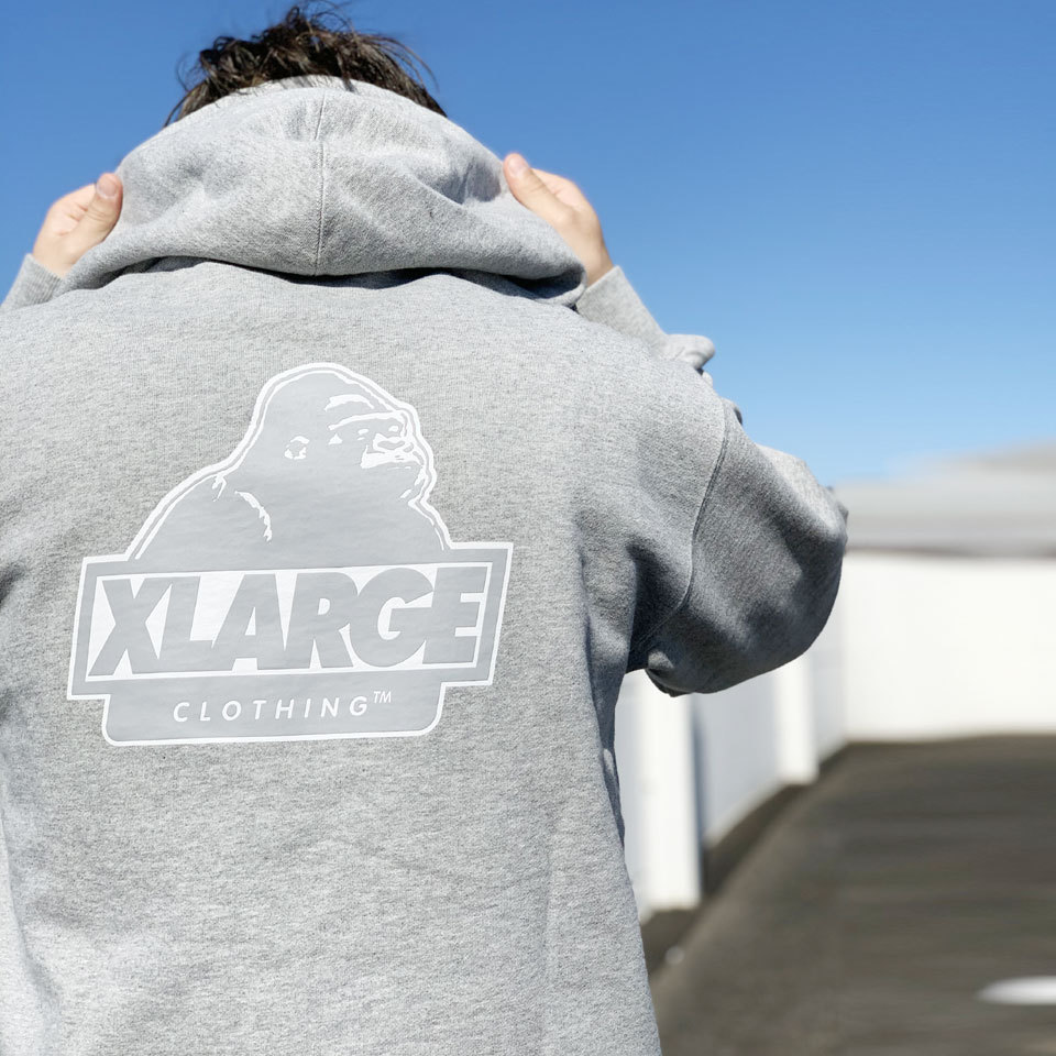 全3色 エクストララージ XLARGE パーカー SLANTED OG HOODED