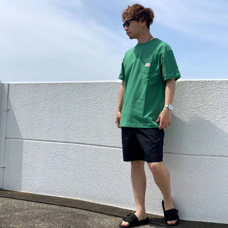 XLARGE エクストララージ メッシュゲームシャツ 黒緑 XLARGE 全2色 エクストララージ Tシャツ S/S POCKET TEE MATCHES