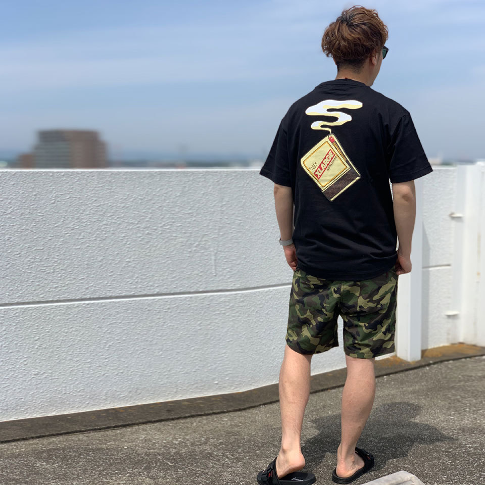 XLARGE 全2色 エクストララージ Tシャツ S/S POCKET TEE MATCHES