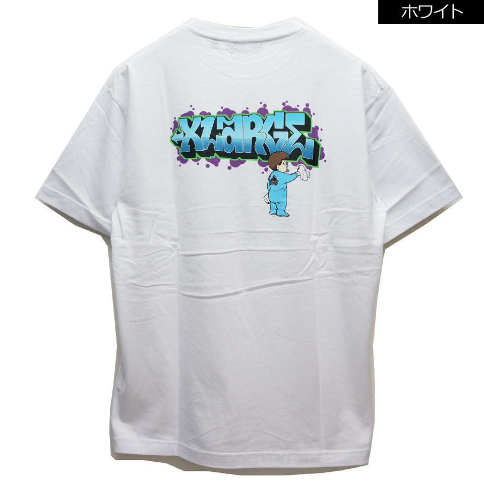 全2色 エクストララージ XLARGE Tシャツ S/S TEE BUFF バックプリント