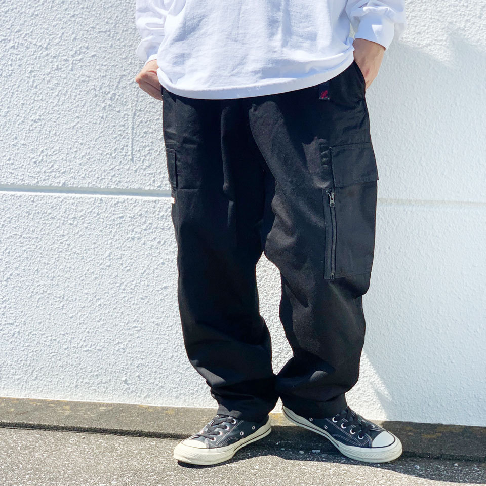 全2色 エクストララージ XLARGE × GRAMICCI RESORT CARGO PANTS グラミチ リゾートパンツ カーゴパンツ コラボ  ブラック オリーブ BLACK OLIVE 黒