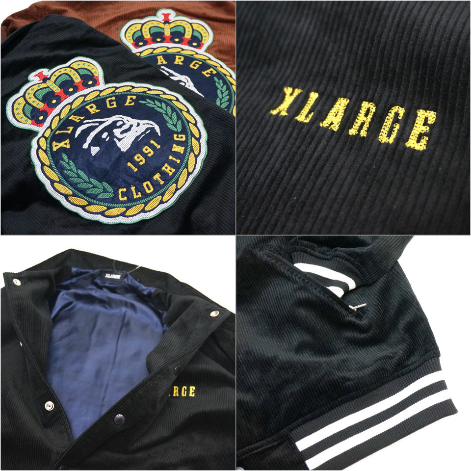 全2色 エクストララージ XLARGE コーデュロイジャケット EMBROIDERY