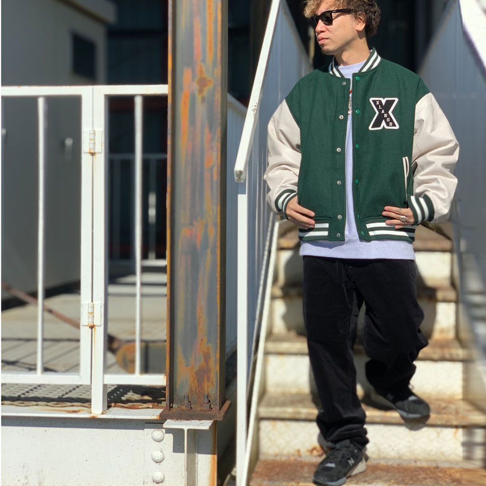 全3色 エクストララージ XLARGE スタジャン OG VARSITY JACKET 