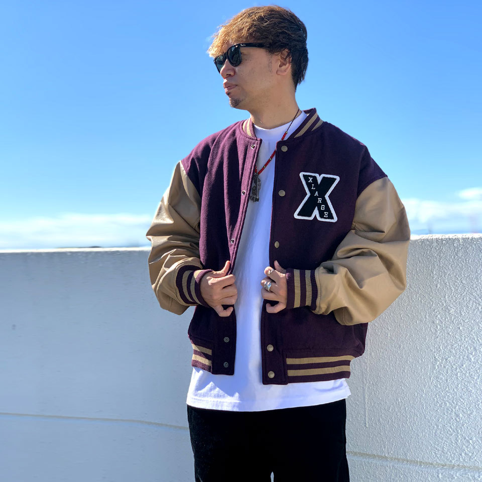 全3色 エクストララージ XLARGE スタジャン OG VARSITY JACKET