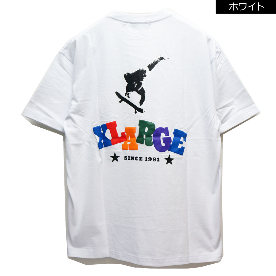 全2色 エクストララージ XLARGE Tシャツ FRONT K GRIND S/S TEE 半袖