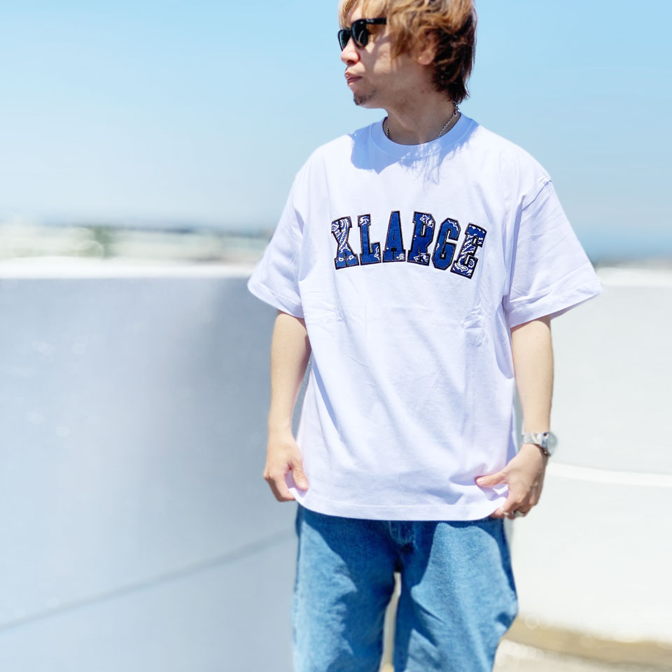 XLARGE 全3色 エクストララージ Tシャツ BANDANA LOGO S/S TEE