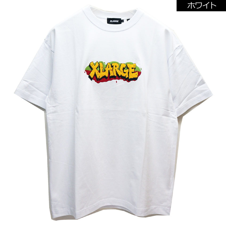 XLARGE 全3色 エクストララージ Tシャツ GRAFFITI LOGO S/S TEE