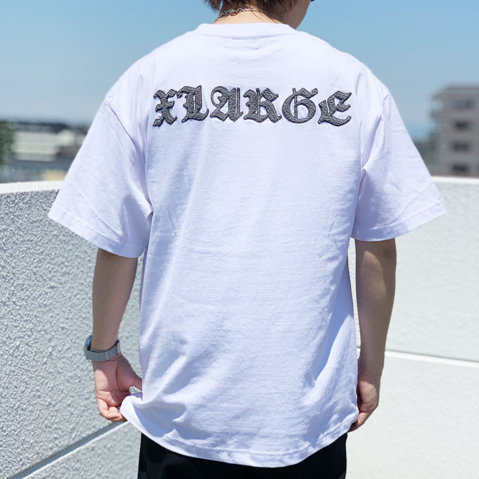 XLARGE 全2色 エクストララージ Tシャツ EMBROIDERY LOGO S/S