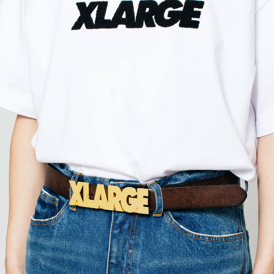 XLARGE エクストララージ ベルト バックル XL METAL BUCKLE BELT