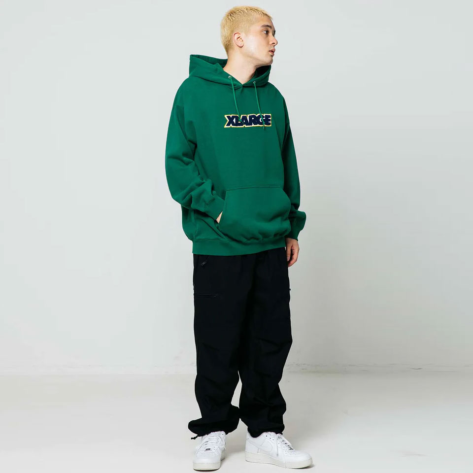 セール 全3色 エクストララージ XLARGE パーカー TWO TONE STANDARD 