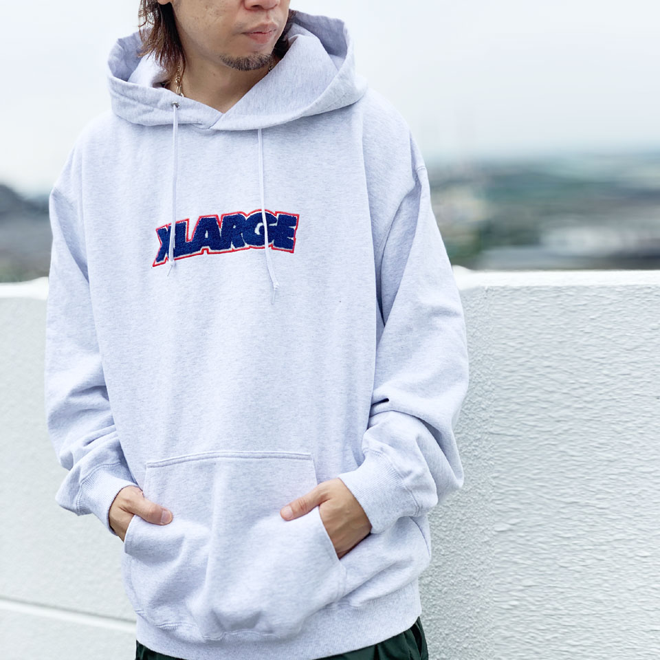 セール 全3色 エクストララージ XLARGE パーカー TWO TONE STANDARD 