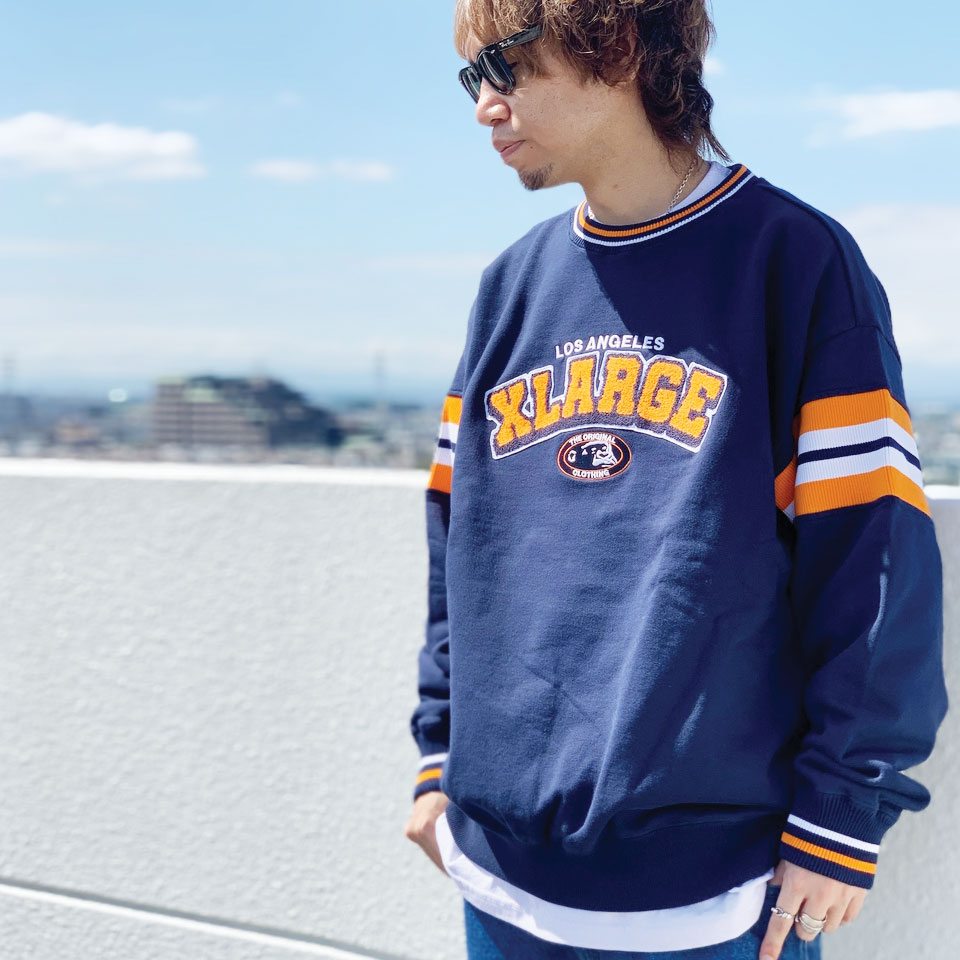 セール 全3色 エクストララージ XLARGE クルースウェット トレーナー