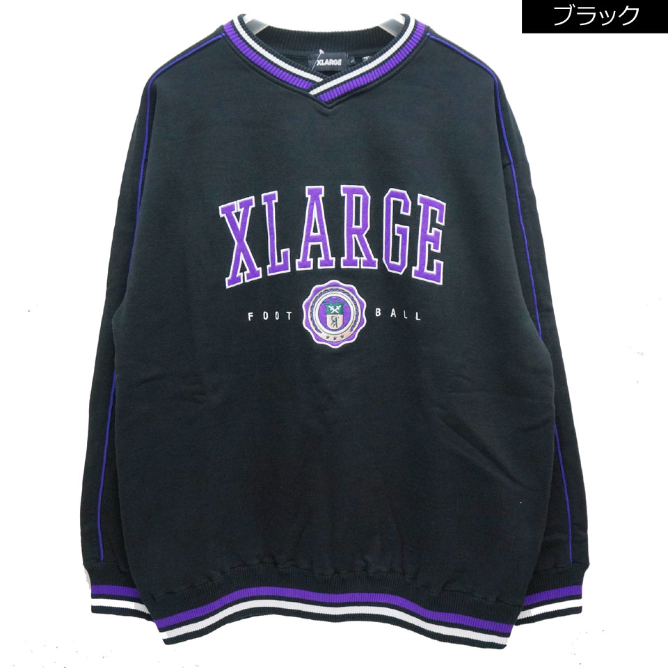 XLARGE 全2色 エクストララージ クルースウェット トレーナー