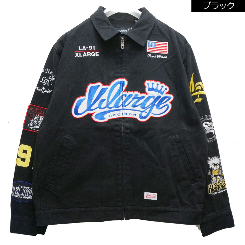 XLARGE 全2色 エクストララージ ワークジャケット RECORDS WORK