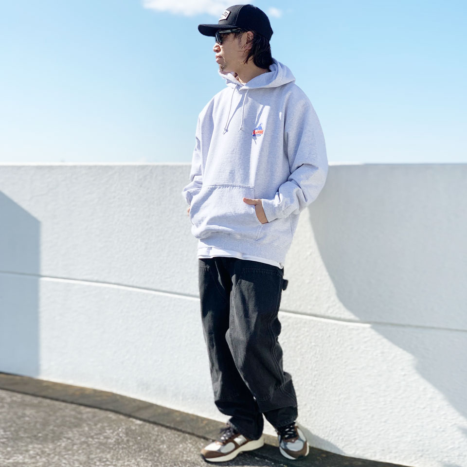 XLARGE 全2色 エクストララージ ダブルニー デニムパンツ DOUBLE