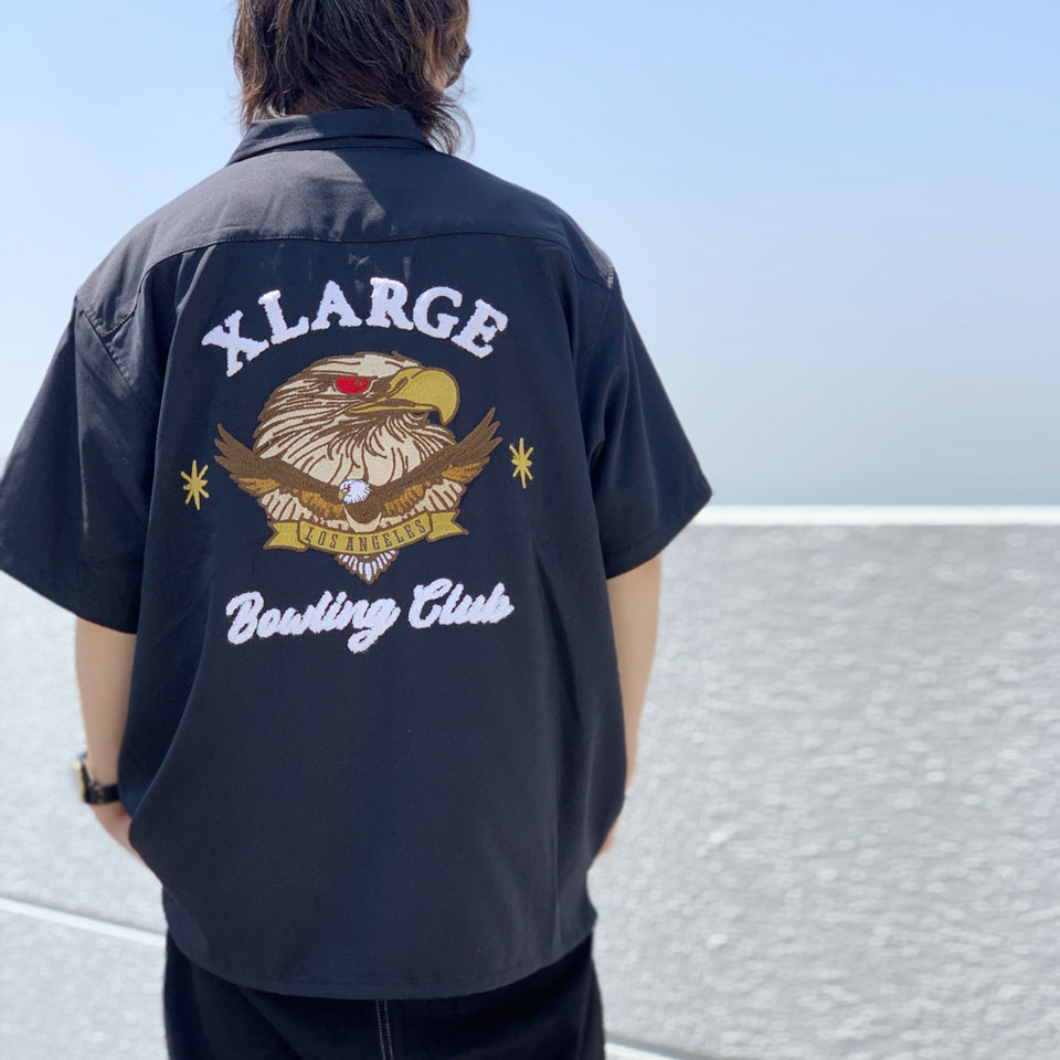 SALE セール 全2色 エクストララージ XLARGE 半袖シャツ BOWLING CLUB