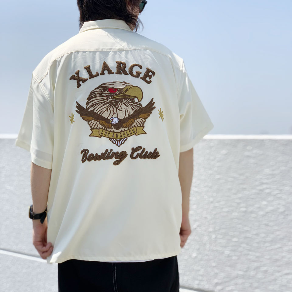 XLARGE SALE セール 全2色 エクストララージ 半袖シャツ BOWLING