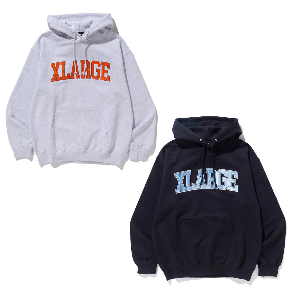 全2色 エクストララージ XLARGE パーカー COLLEGE LOGO HOODED