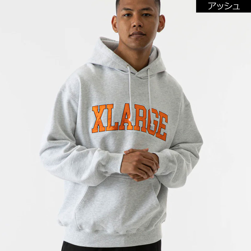 全2色 エクストララージ XLARGE パーカー COLLEGE LOGO HOODED