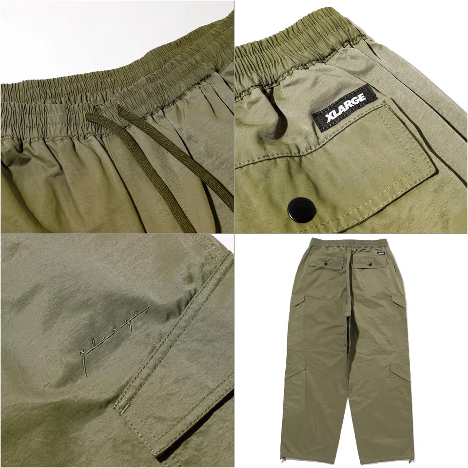 XLARGE 全2色 エクストララージ カーゴパンツ イージーパンツ