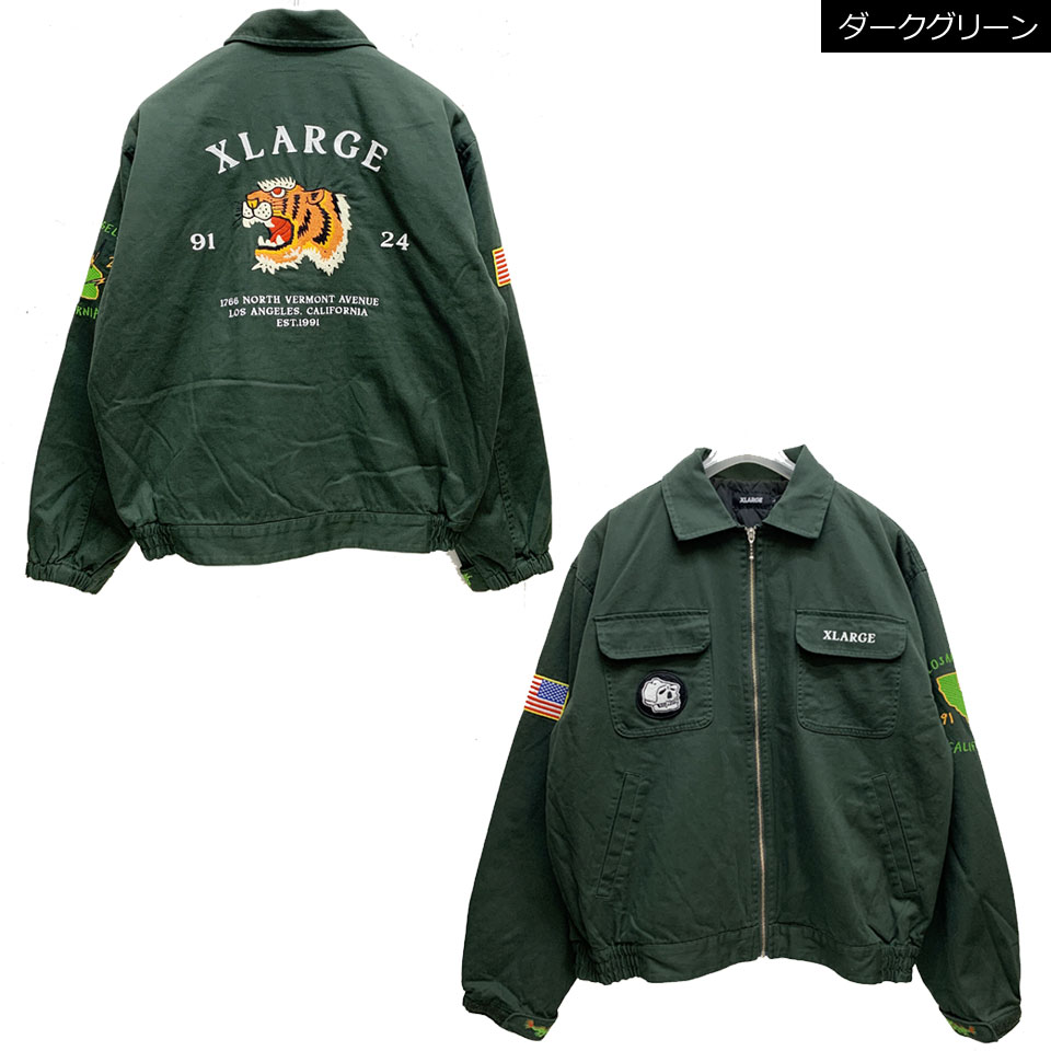 全2色 エクストララージ XLARGE ベトジャン TIGER EMBROIDERY VIETNAM