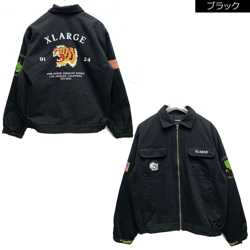 全2色 エクストララージ XLARGE ベトジャン TIGER EMBROIDERY