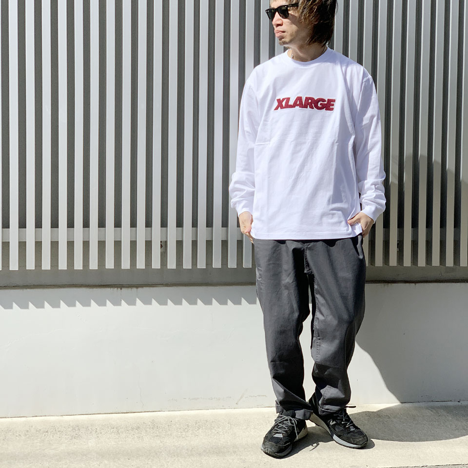 XLARGE 長袖カットソー Mサイズ ホワイト/ブラック 楽天市場】xlarge 長袖 t シャツ（Tシャツ・カットソー