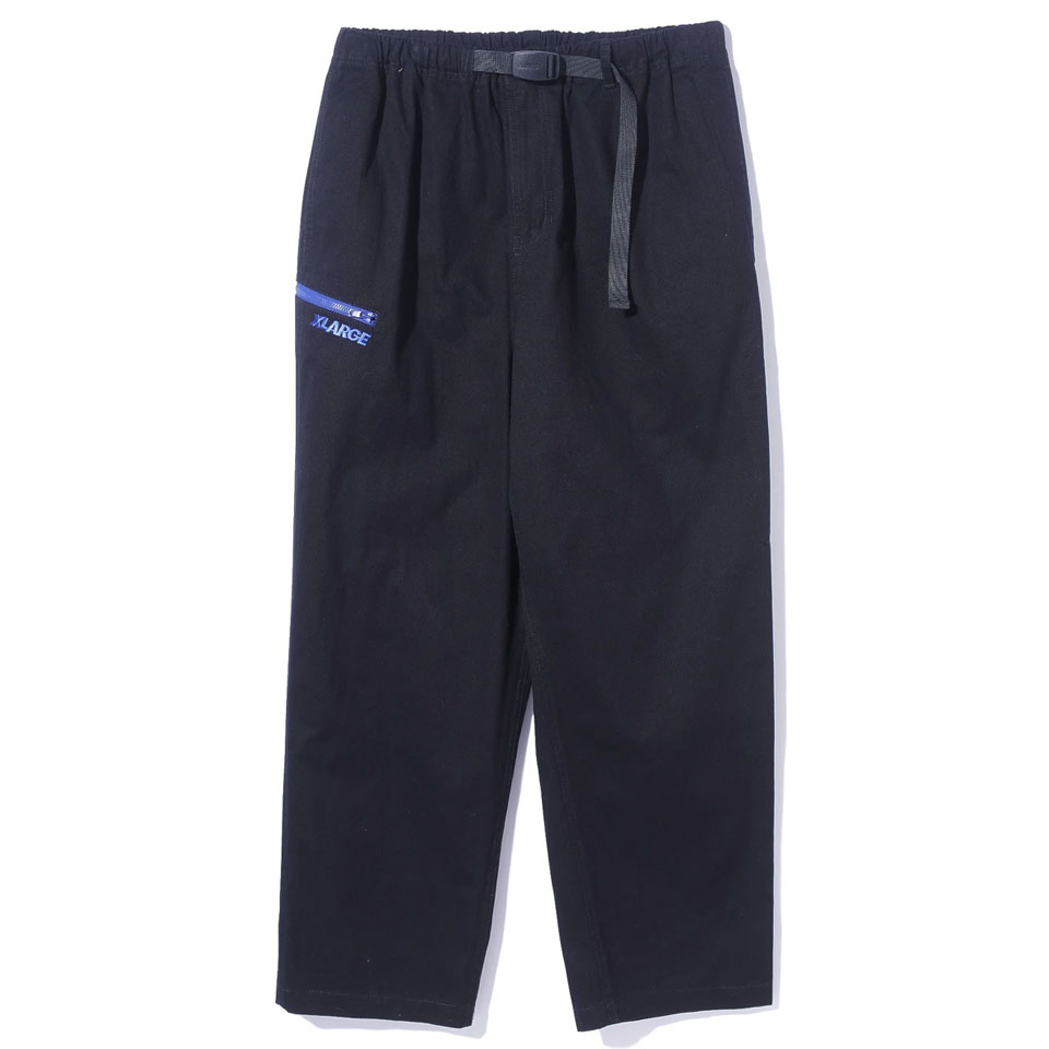 XLARGE 黒 ワークパンツ XLARGE エクストララージ リゾートパンツ ワークパンツ RESORT
