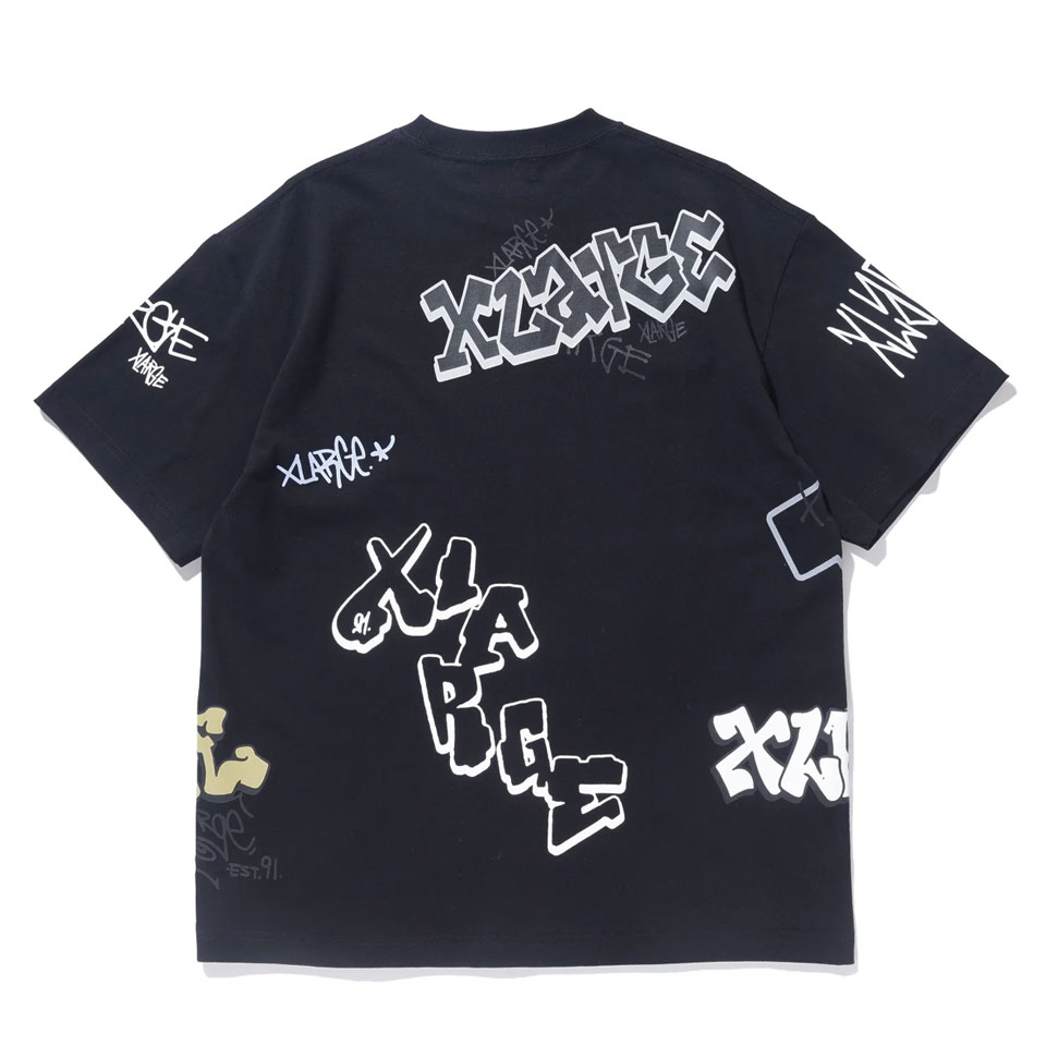 XLARGE Tシャツ2枚セット XLARGE 全2色 エクストララージ Tシャツ GRAFFITI S/S TEE 半袖