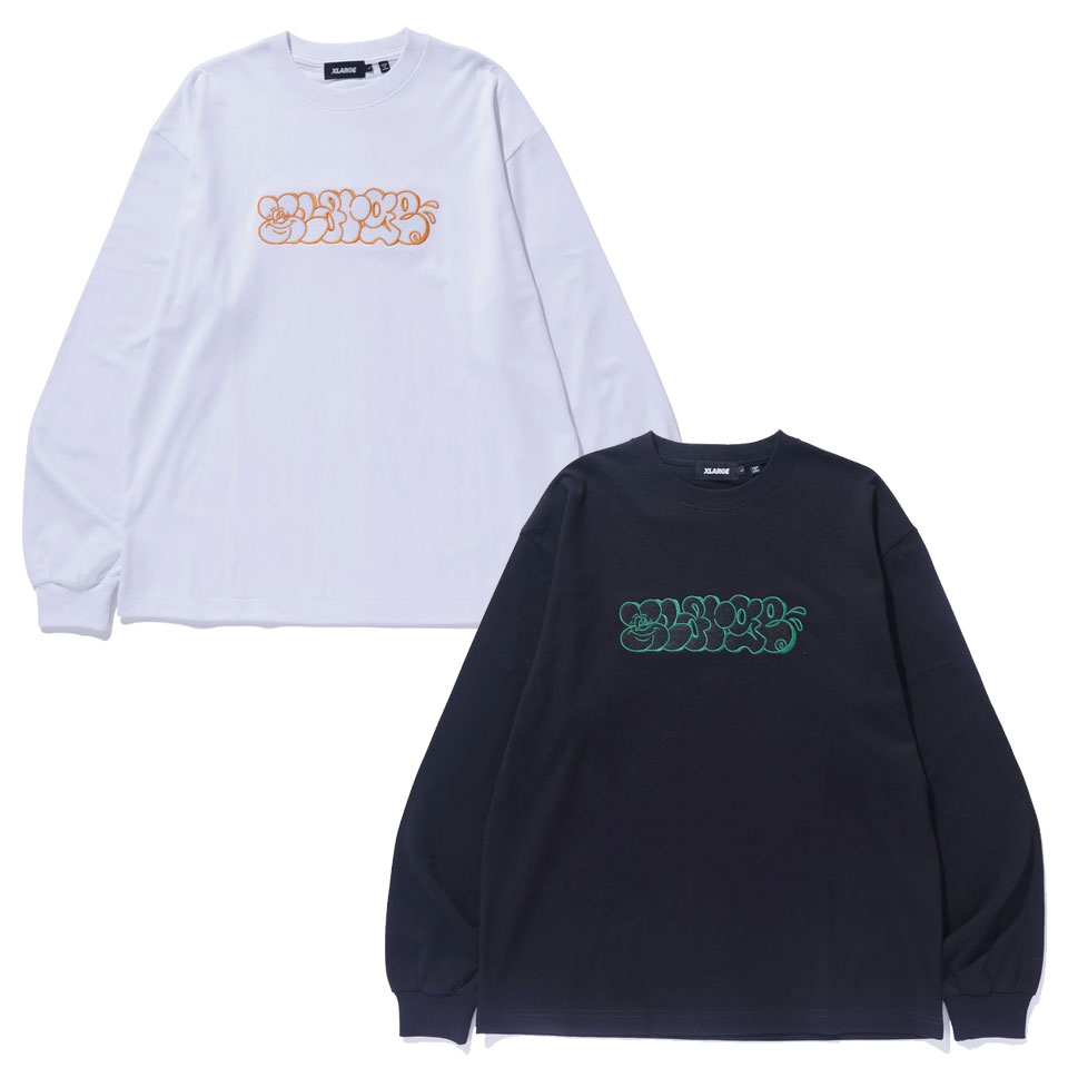 XLARGE 全2色 エクストララージ ロンT Tシャツ XL GRAFFITI L/S