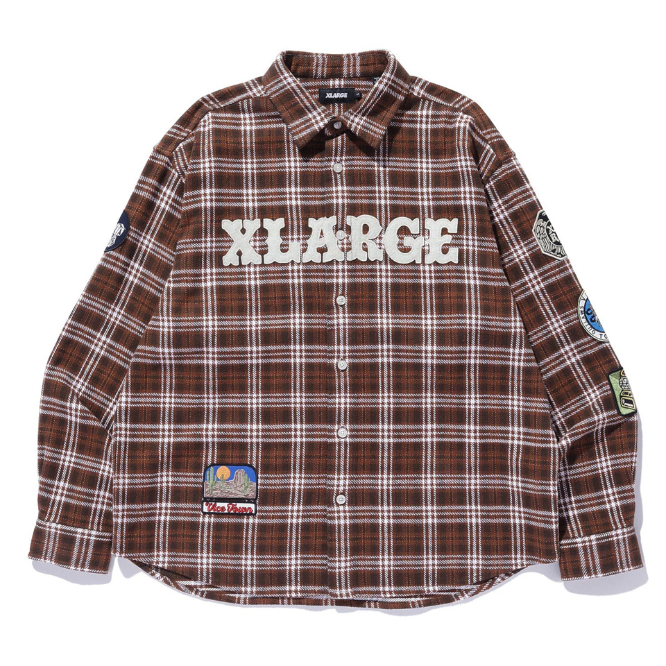 XLARGE 長袖シャツ XLARGE エクストララージ ロンT Tシャツ 長袖 X-LARGE メンズ OG ( x