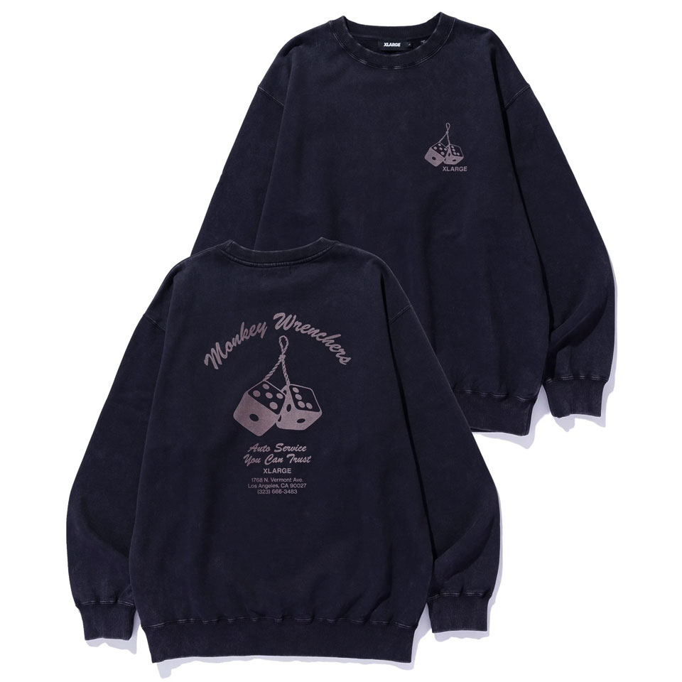 【限定コラボ】FR2 エクストララージ★センターパイルロゴ スウェット 美品 超人気コラボ】FR2 エクストララージ センターロゴ 肉厚 スウェット 美