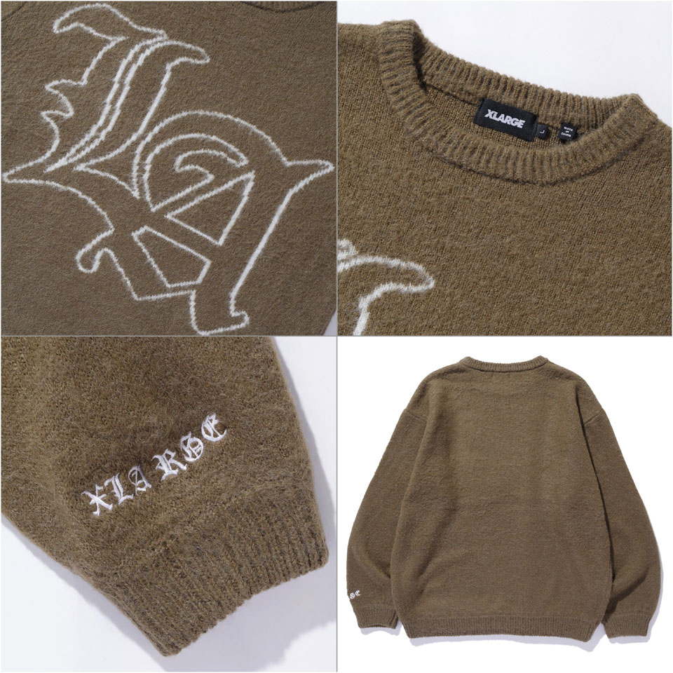 トップス XLARGE OLD ENGLISH MOHAIR CREWNECK KNIT OLD ENGLISH MOHAIR CREWNECK KNIT XLARGE