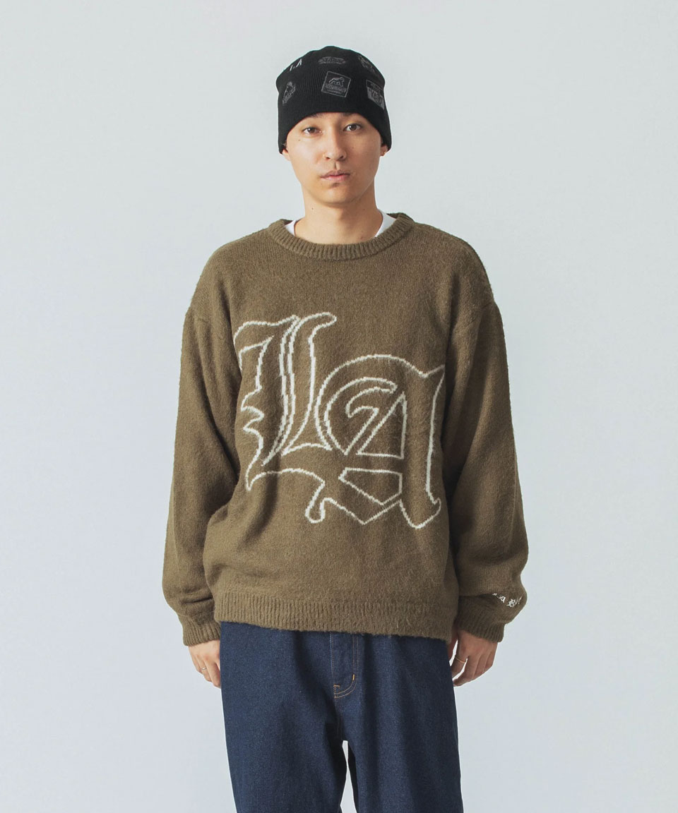 XLARGE（エクストラ ラージ） ニット セーター OLD ENGLISH MOHAIR