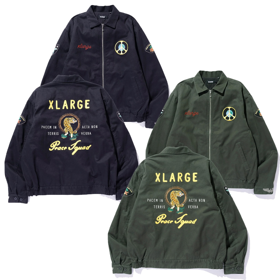 その他 X-LARGE PEACE SQUAD VIETNAM JACKET S XLARGE（エクストラ ラージ） 全2色 ベトナムジャケット PEACE SQUAD