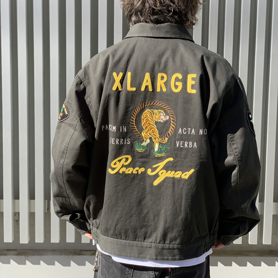 XLARGE（エクストラ ラージ） 全2色 ベトナムジャケット PEACE SQUAD