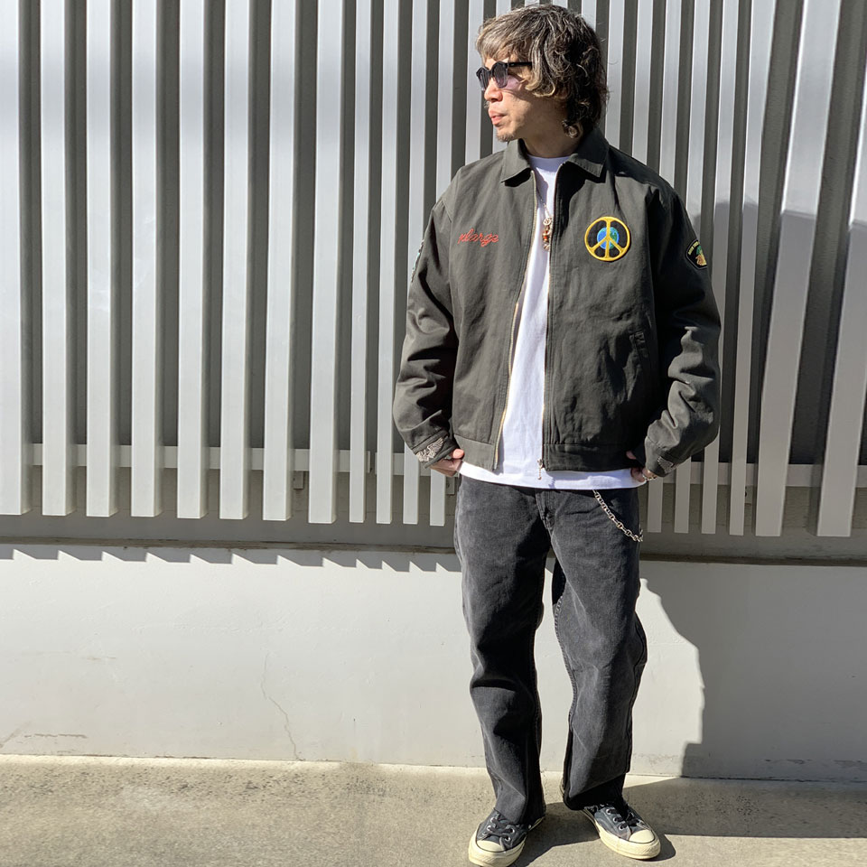 XLARGE（エクストラ ラージ） 全2色 ベトナムジャケット PEACE SQUAD