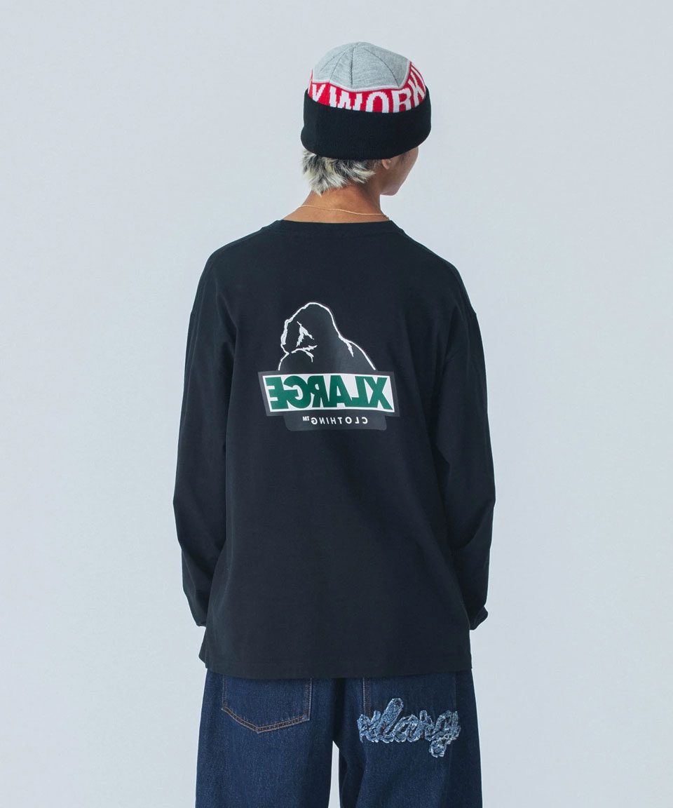 全2色 エクストララージ XLARGE ロンT Tシャツ BACK SIDE OG L/S TEE 長袖 ホワイト ブラック 白 黒 WHITE BLACK 101251011006 | XLARGE | 02