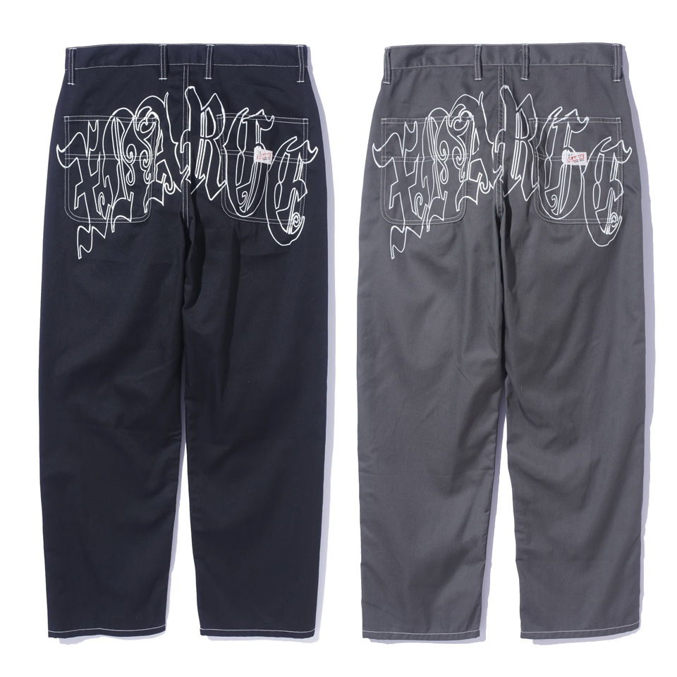 【週末限定値下げ】 ovy　オビー ワークパンツ　XL 黒色 週末限定値下げ】 ovy オビー ワークパンツ XL 黒色