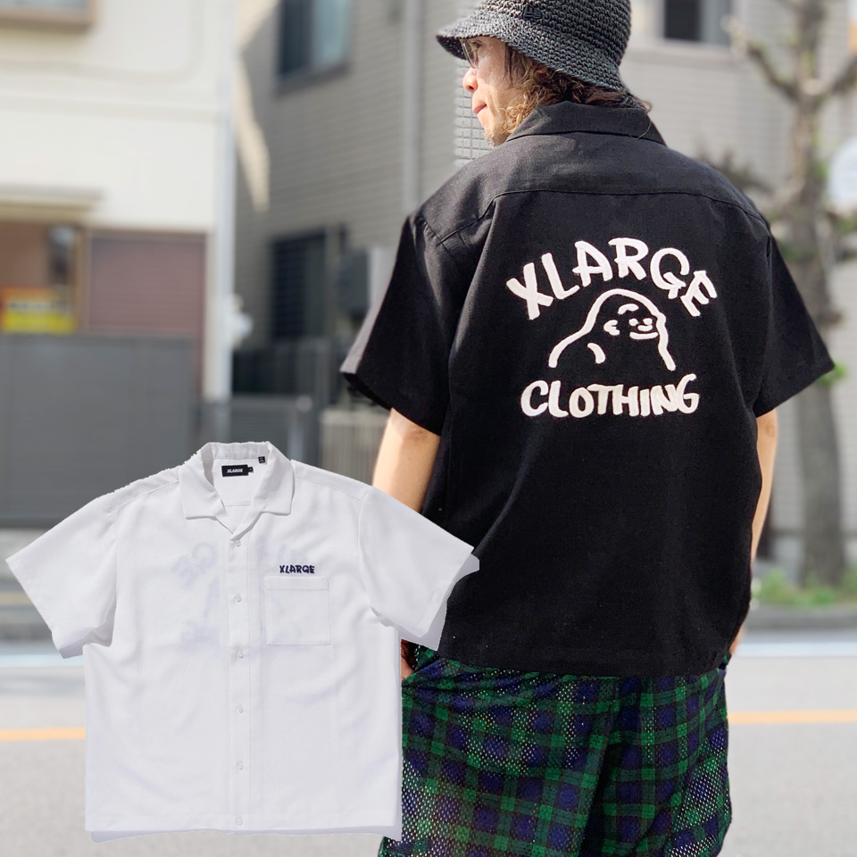 XLARGE SALE セール 全2色 エクストララージ 半袖シャツ DRAWING