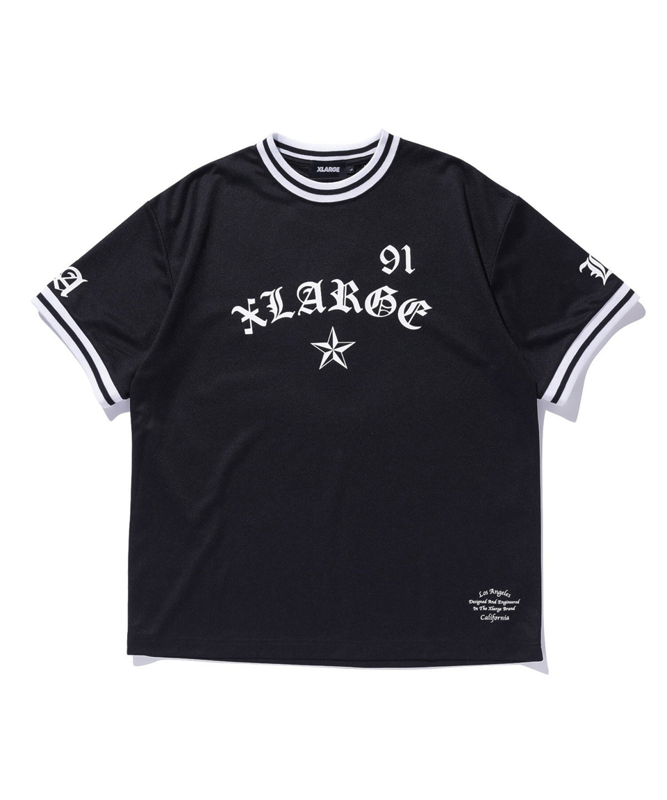 XLARGE エクストララージ Tシャツ FOOTBALL JERSEY 半袖