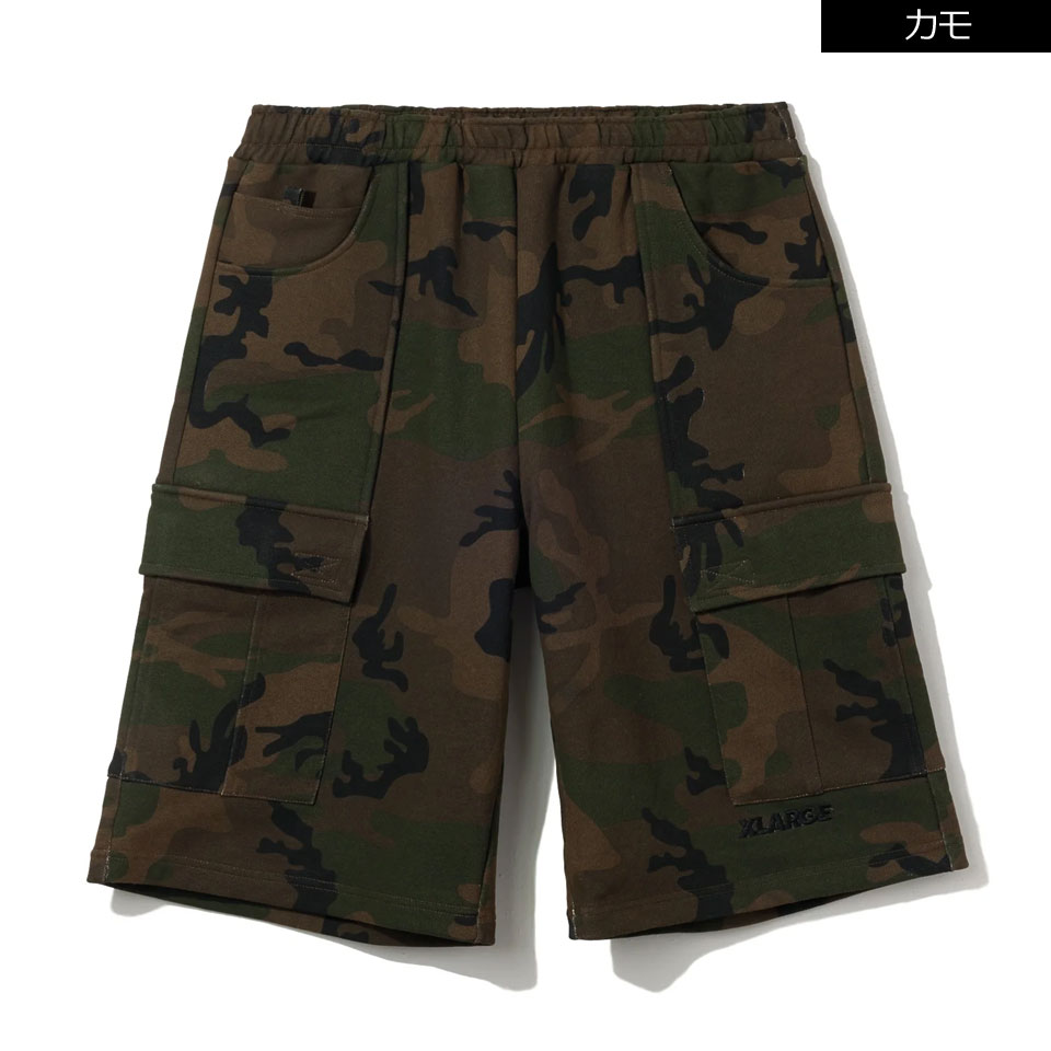 XLARGE（エクストラ ラージ） 全2色 ショートパンツ SWEAT CARGO SHORT