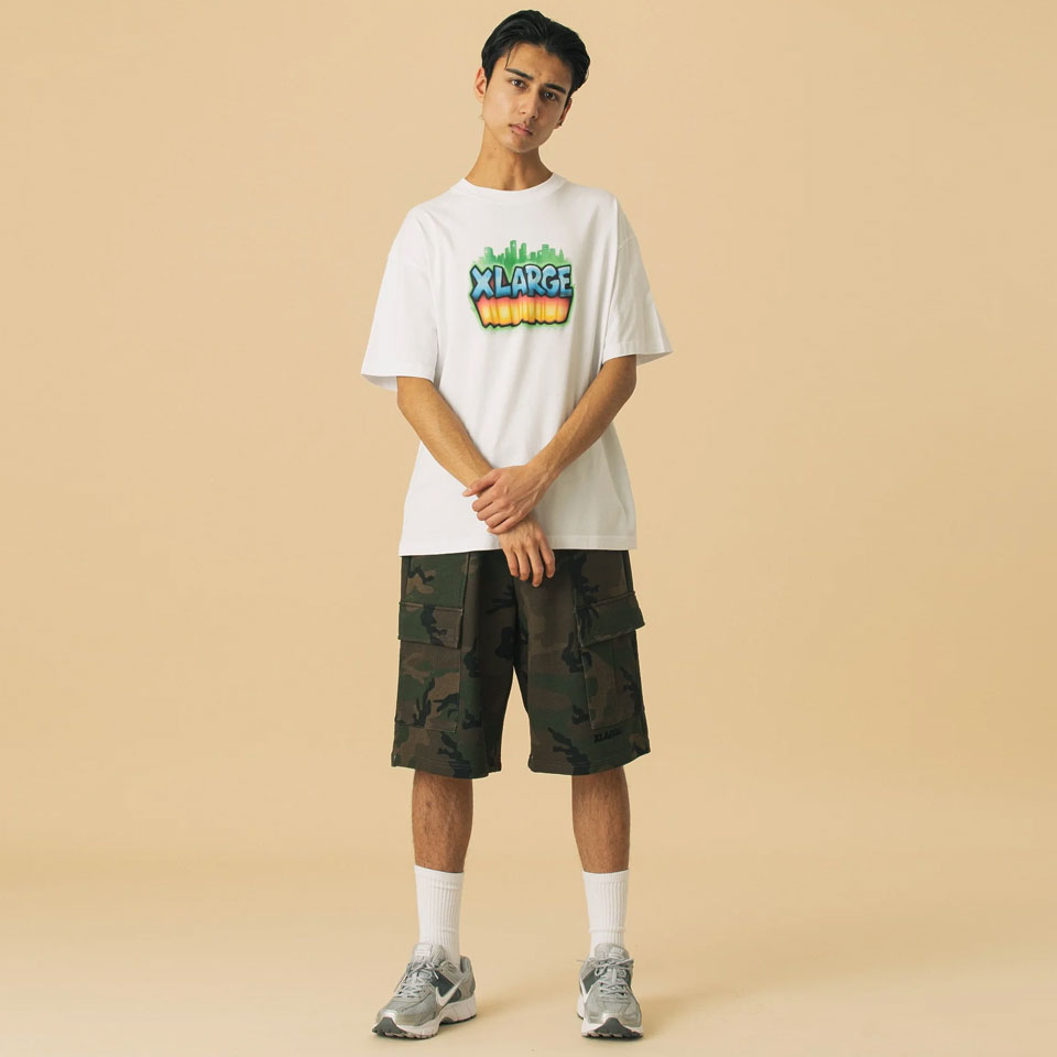 XLARGE（エクストラ ラージ） 全2色 ショートパンツ SWEAT CARGO SHORT