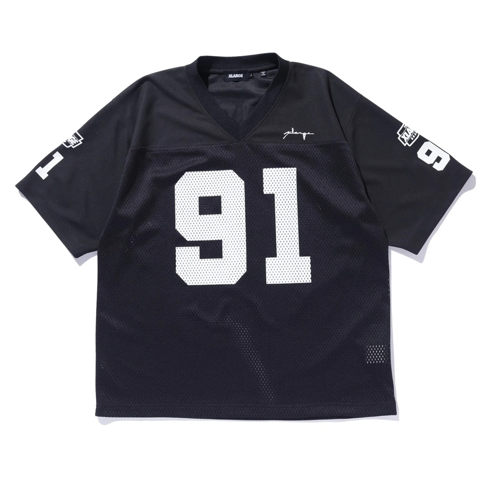 新品未使用EXPANSION LARGE PRO JERSEYフットボールシャツ HUF 【並行輸入】ハフ ANNIVERSARY FOOTBALL JERSEY