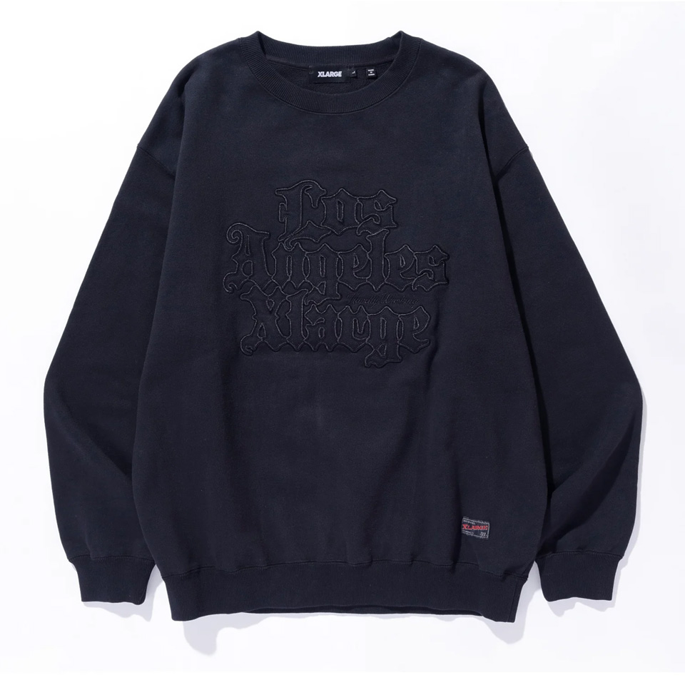 XLARGE（エクストラ ラージ） クルースウェット PATCHED OLD ENGLISH